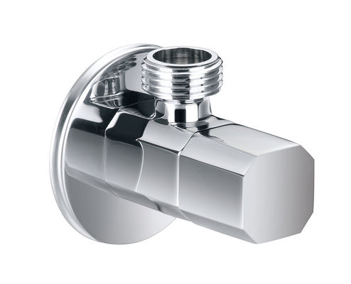 Zinc Alloy Square bathroom Cheap Angle Valve Kitchen 1/2 Inch Anti-corrosion Stop Check Core