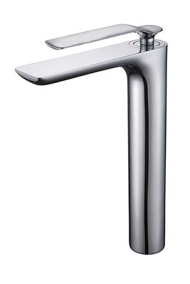 Chrome Brass Basin Mixer Faucet Single Lever Kamar Mandi OEM