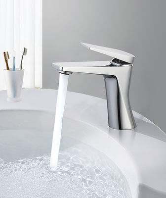 Bathroom Chrome Brass Basin Mixer Faucet