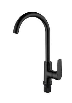 Matt Black Brass Kitchen Sink Faucets Cold And Hot OEM Single Lever