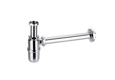 Brass bottle trap lavatory basin waste siphon bathroom basin drainage for wash basin chrome OEM