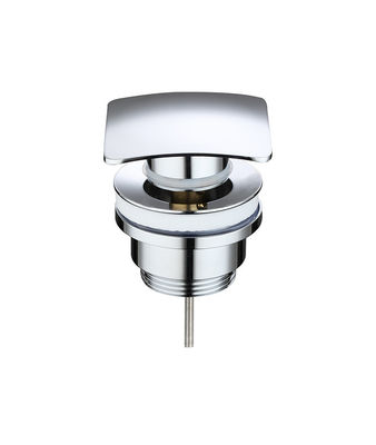 Brass basin drain drainage square cap stopper vanity Waste drain vessel pop up drain lavatory basin waste chrome OEM