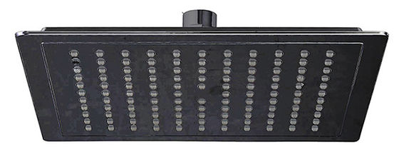 Big Size Square Rainshower Matt Black Bathroom Column OEM ABS Plastic