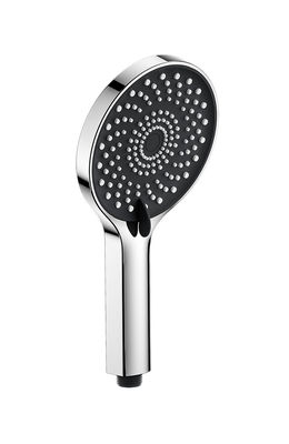 ABS 3 function handshower hand shower for shower column chrome bathroom new liquid silicon nozzle round easy clean OEM