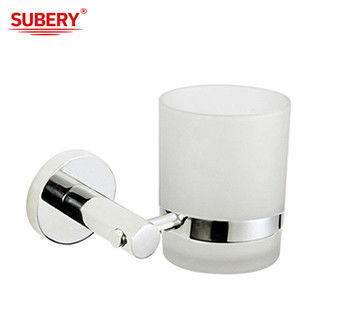Single Tumbler Holder SUS304 Glass Bathroom accessories OEM ODM classical round