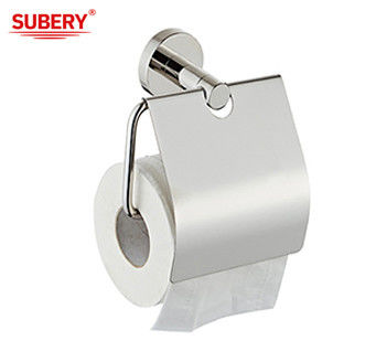 Bathroom accessories Single Toilet Roll Paper Holder SUS304 polished chrome OEM ODM