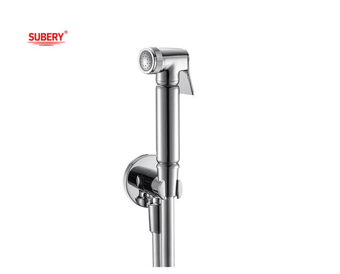 OEM Bathroom Toilet Bidet Shattaf Spray Set Brass PVC Hose 1.50m