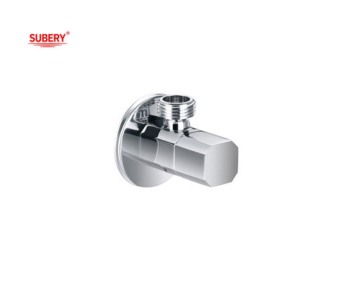 G3/8&quot; G1/2&quot; Thread Brass Triangle Valve Brass Body Handle Wall Mounted