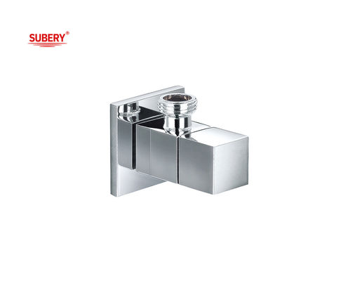 Chrome Triangle Valve G1/2&quot; Thread OEM Wall Mounted