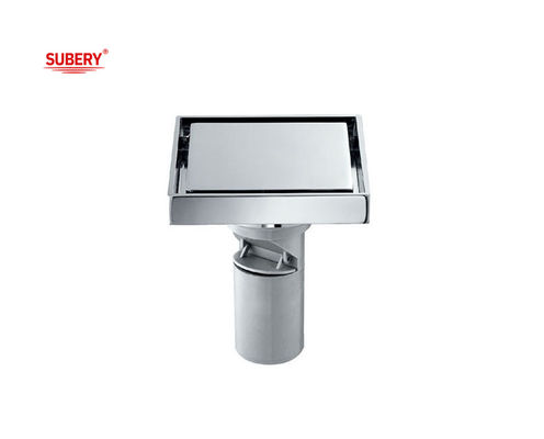 Two Surface For Selection Bathroom Shower Floor Drain Brass