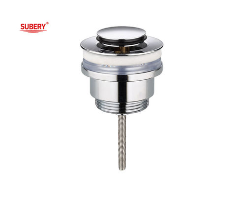 Brass basin drain drainage small cap stopper vanity Waste drain vessel pop up drain lavatory basin waste chrome OEM