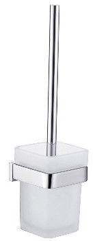 Wall Mount Stainless Steel Toilet Brush Holder Set For Bathroom Toilet Cleaning