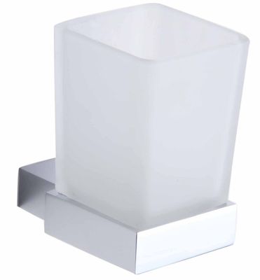 Stainless Steel Bathroom Accessories Single Tumbler Cup Holder