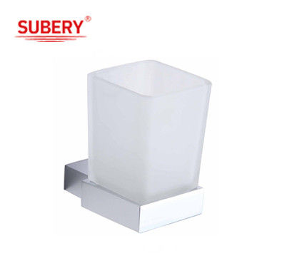 Stainless Steel Bathroom Accessories Single Tumbler Cup Holder