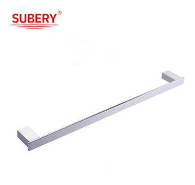 Wall Mount Screws Install Modern Single Towel Bar Stainless Steel Bathroom Accessories