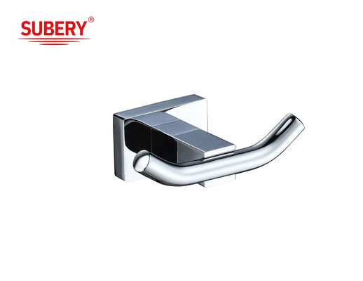 Stainless Steel Wall Mount Shower Robe Towel Coat Holder Bathroom Hanger Hook