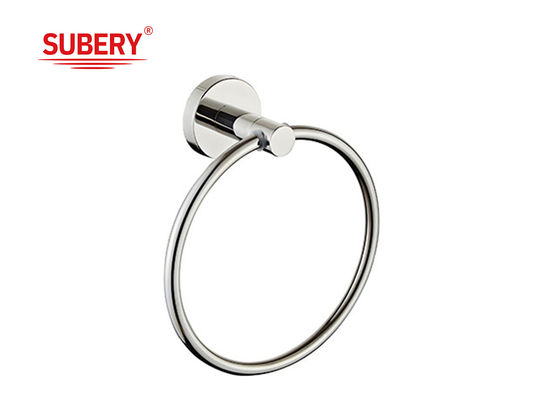 bathroom accessories stainless steel towel ring Easy to store wall mounted towel loop