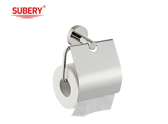bathroom set 304SUS toilet paper roll holder tissue paper holder with lid