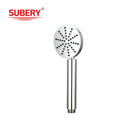 Brass handshower for shower column bathroom round silicon nozzle OEM