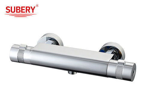 MUXIN Contemporary Bathtub Brass Temperature Constant Thermostatic Bath Tub Shower Faucet