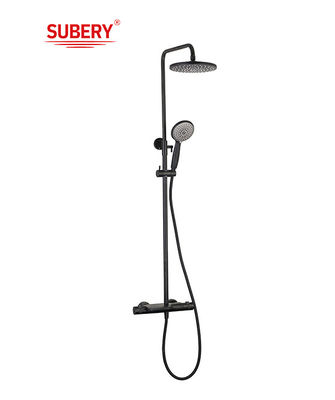 Pexmax Luxury Thermostatic Chrome Bathroom Shower Set