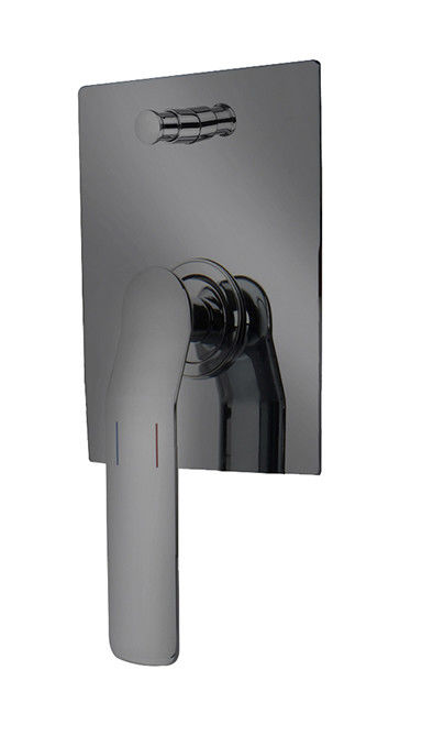 Single lever concealed in-wall bath or shower mixer with diverter gun metal bathroom brass tap faucet OEM