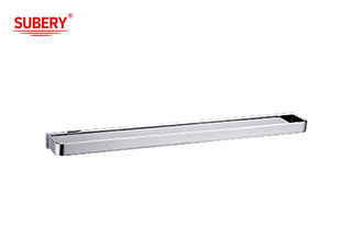 Brass single towel bar bathroom high quality chrome color OEM nobel brass mounting piece brass base