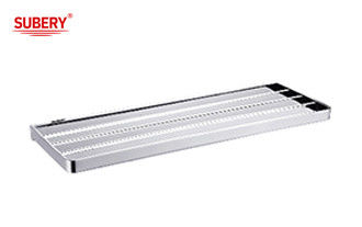 Brass single towel bar shelf bar bathroom high quality chrome color OEM nobel brass installation mounting piece
