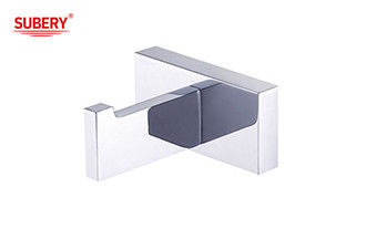 Brass robe hook bathroom high quality chrome color OEM nobel brass base brass mounting installation piece