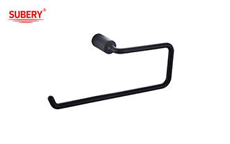 Wall Mounted Bathroom Accessories Zinc Double Robe Hook Chrome Color