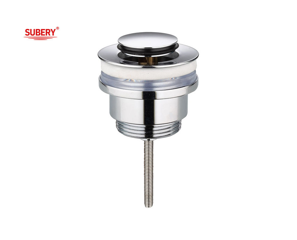 Brass basin drain drainage small cap stopper vanity Waste drain vessel pop up drain lavatory basin waste chrome OEM