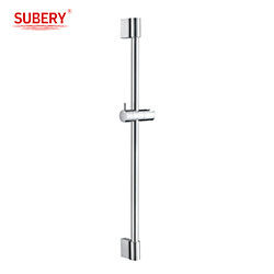Wall Mounted Combo Set Wholesale Adjustable Bracket Bathroom Shower Slide Rail Bar Plastic Shower Head