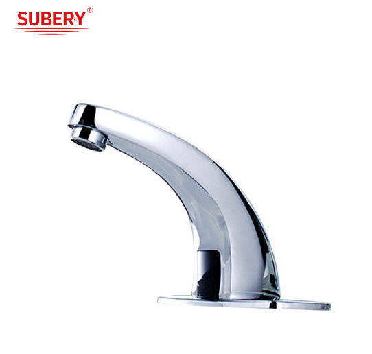Chrome Brass Sensor Faucets Bathroom Bath Mixer Taps Cold And Hot Water OEM Single Lever