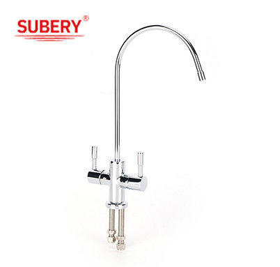 Kitchen Faucet Drinking Water Tap Stainless Steel 304 Brushed Double Dual Handle Faucet Tap For Kitchen Water Purifier