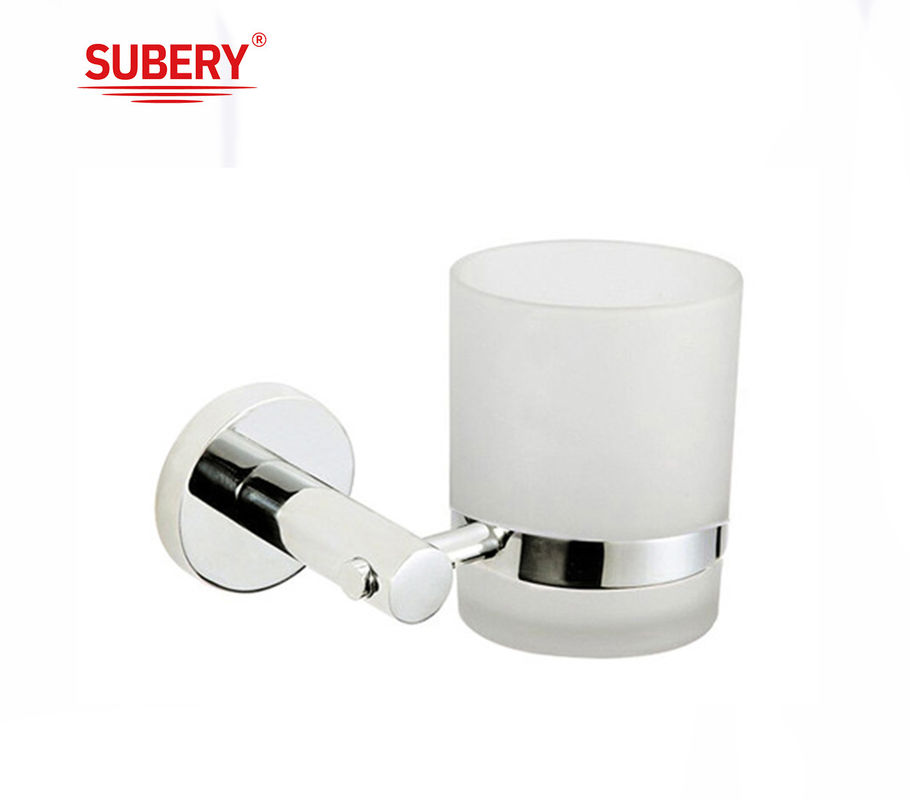 Wall Tumbler Holder Bathroom Single Glass Toothbrush Holder for Bathroom Accessory Set